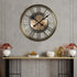 Enchante Maison Wall Clock With Moving Gear Mechanism